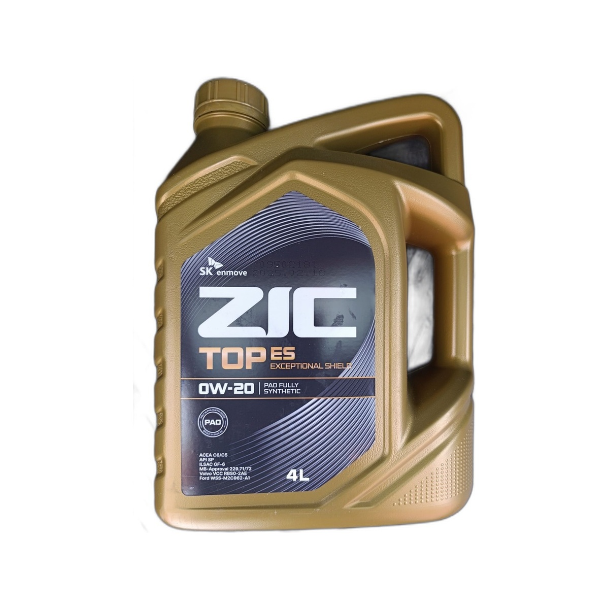 ZIC TOP 0W-20 4L
